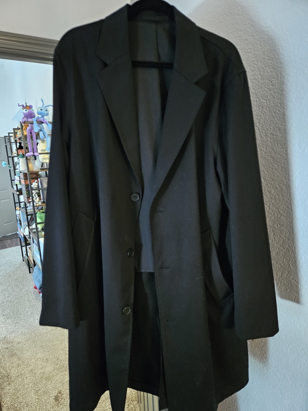 H&M Black Coat with Branded Tag